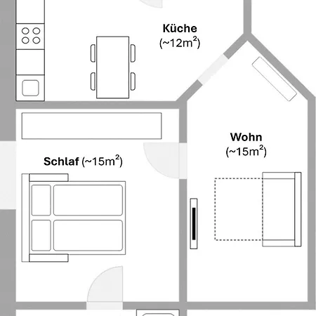 Apartamento Oberwinter Bei Bonn Bandorf