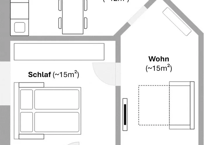 公寓 Oberwinter Bei Bonn Bandorf